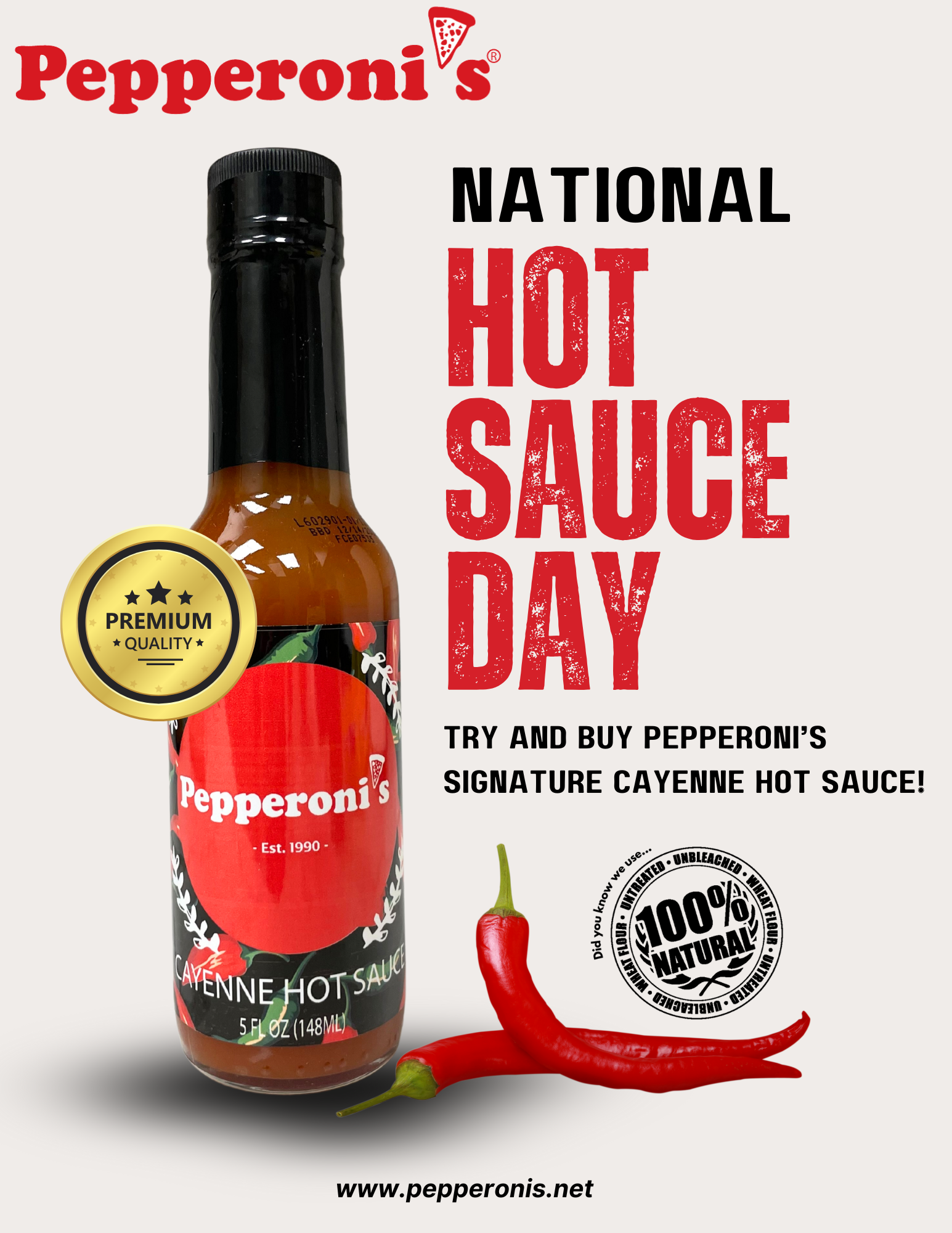 Bring the Heat Celebrate National Hot Sauce Day at Pepperoni’s